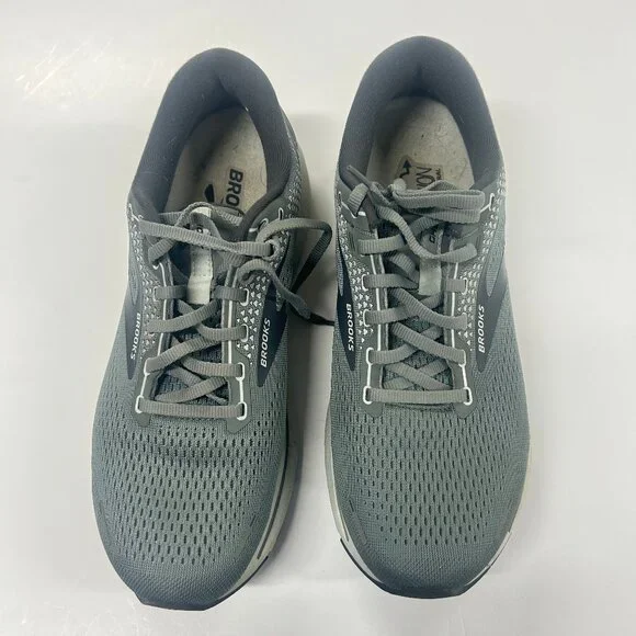 Brooks Ghost 14 Men’s Size 10 Gray Running Shoes Cushioned Sneakers dad sneaker